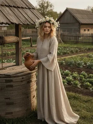 Женщина у колодца