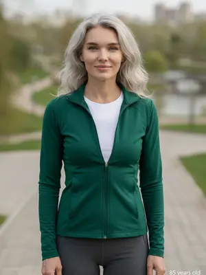 Портрет пожилой модели