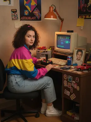 80-е за рабочим столом