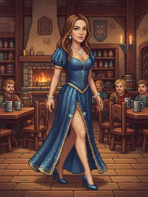 Пиксельный RPG персонаж