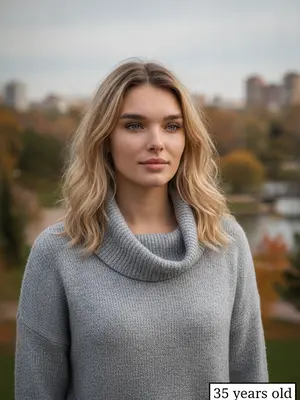 Портрет модели в 35