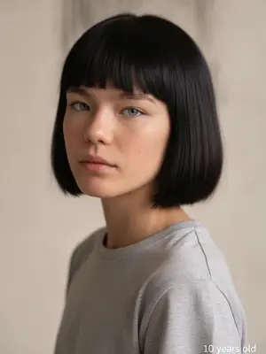 Модель в 10 лет