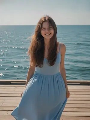 Летняя радость на пирсе