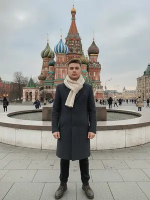 Мужчина у Лобного места