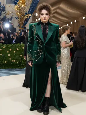 Модель на Met Gala