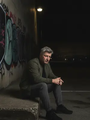 Мужчина в бомбере