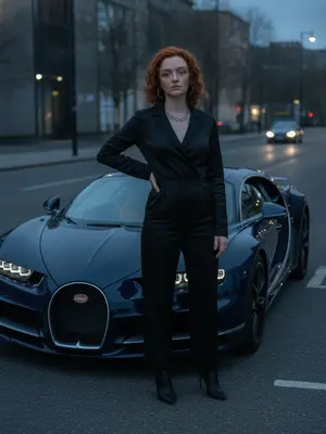 Модель у Bugatti