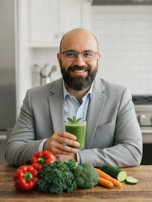 Нутрициолог с смузи
