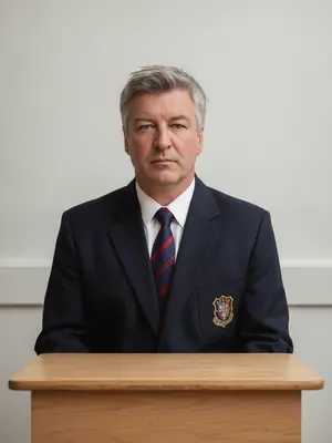 Школьник в форме