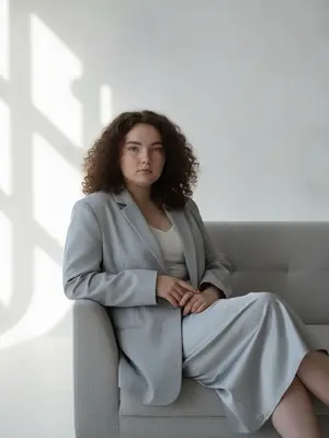 Женщина в пиджаке