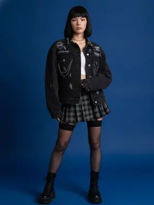 Корейская модель в стиле K-pop