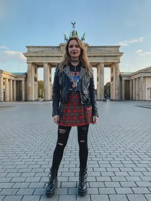 Стильная модель в Берлине