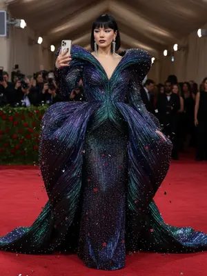 Модель на Met Gala