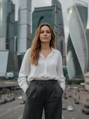 Деловая женщина в Москве