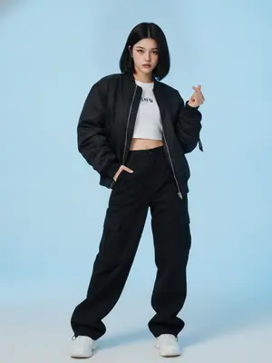 Корейская модель в стиле K-pop