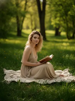 Женщина с книгой