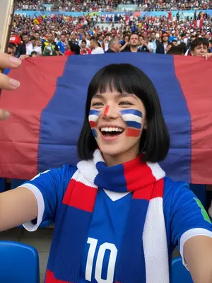 Самоселфи на стадионе