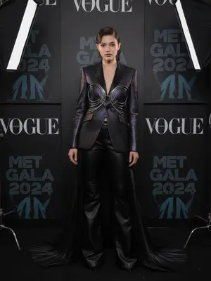 Модель на Met Gala