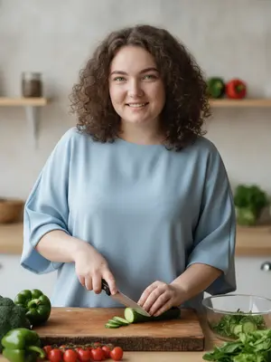 Улыбающийся нутрициолог