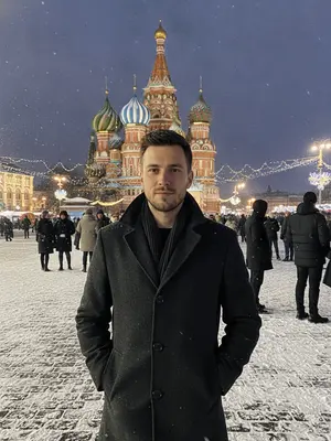 Мужчина на Красной площади