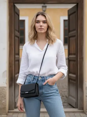 Модель на улице