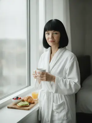Женщина у окна