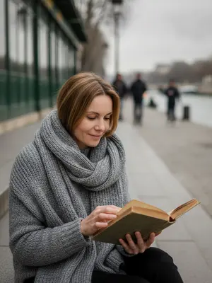Женщина с книгой