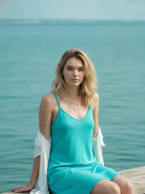 Женщина у воды