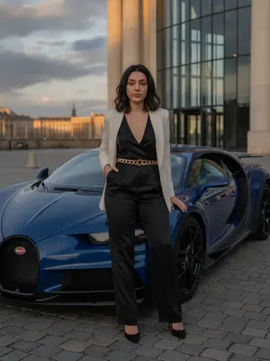 Модель у Bugatti