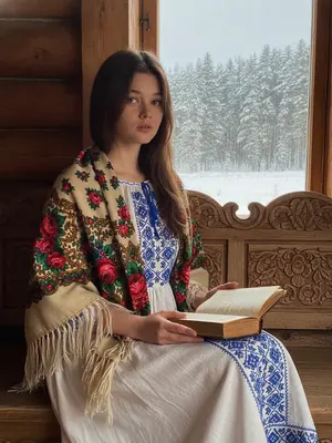 Девушка у окна