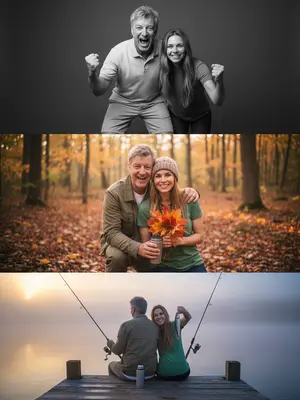 Триптих счастливых моментов