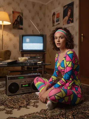 Модель в 80-х