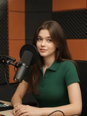 Подкаст в студии