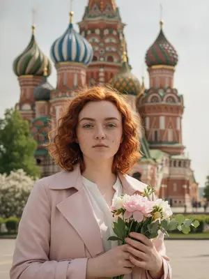 Женщина у Собора