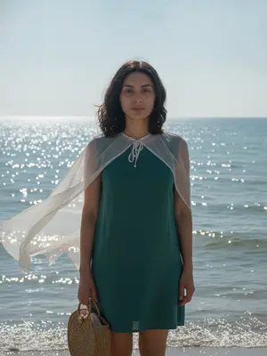 Женщина у моря