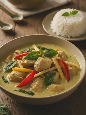 Тайское карри с курицей