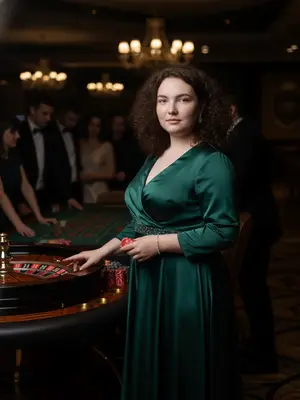 Модель в казино
