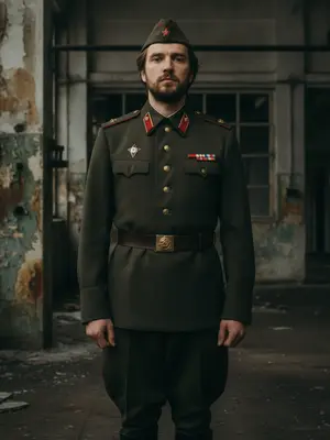 Мужчина в военной форме