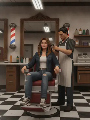 Персонаж в стиле GTA