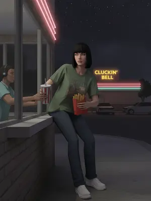 Персонаж в стиле GTA