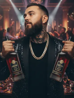 Рэпер в клубе