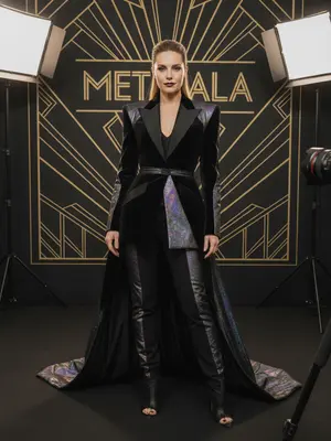 Модель на Met Gala