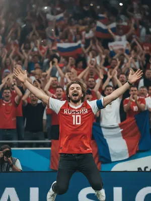 Празднование гола