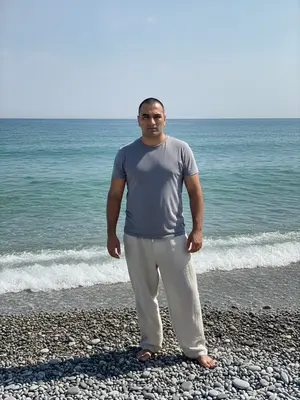 Мужчина на пляже