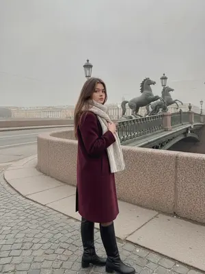 Женщина у Аничкова моста