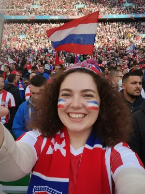 Портрет болельщика на матче