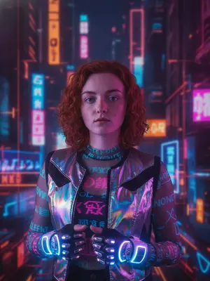 Футуристическая женщина