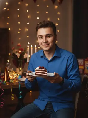 Праздничный портрет мужчины