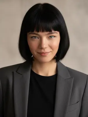 Портрет комика с улыбкой