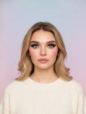 Корейский макияж манги